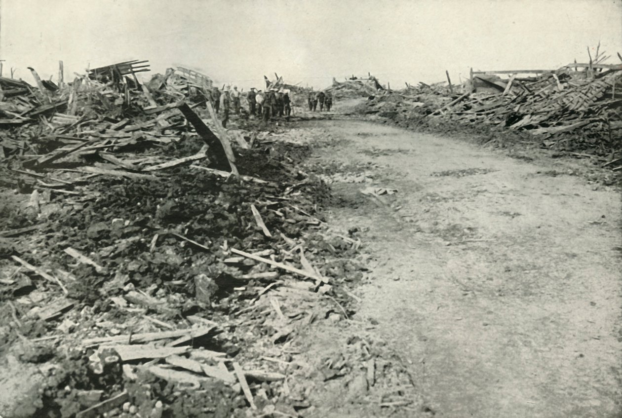 Kylä ---. , 1919. tekijältä Unbekannt