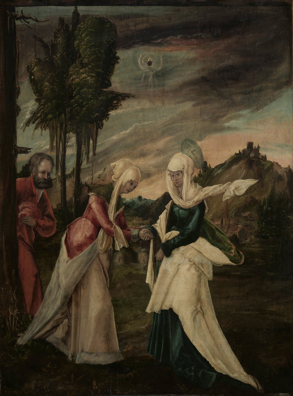 Vierailu, c. 1530-1550. tekijältä Unbekannt