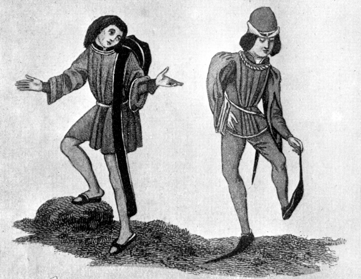 Berretino ja poleyn, 1400-luku, 1910 tekijältä Unbekannt