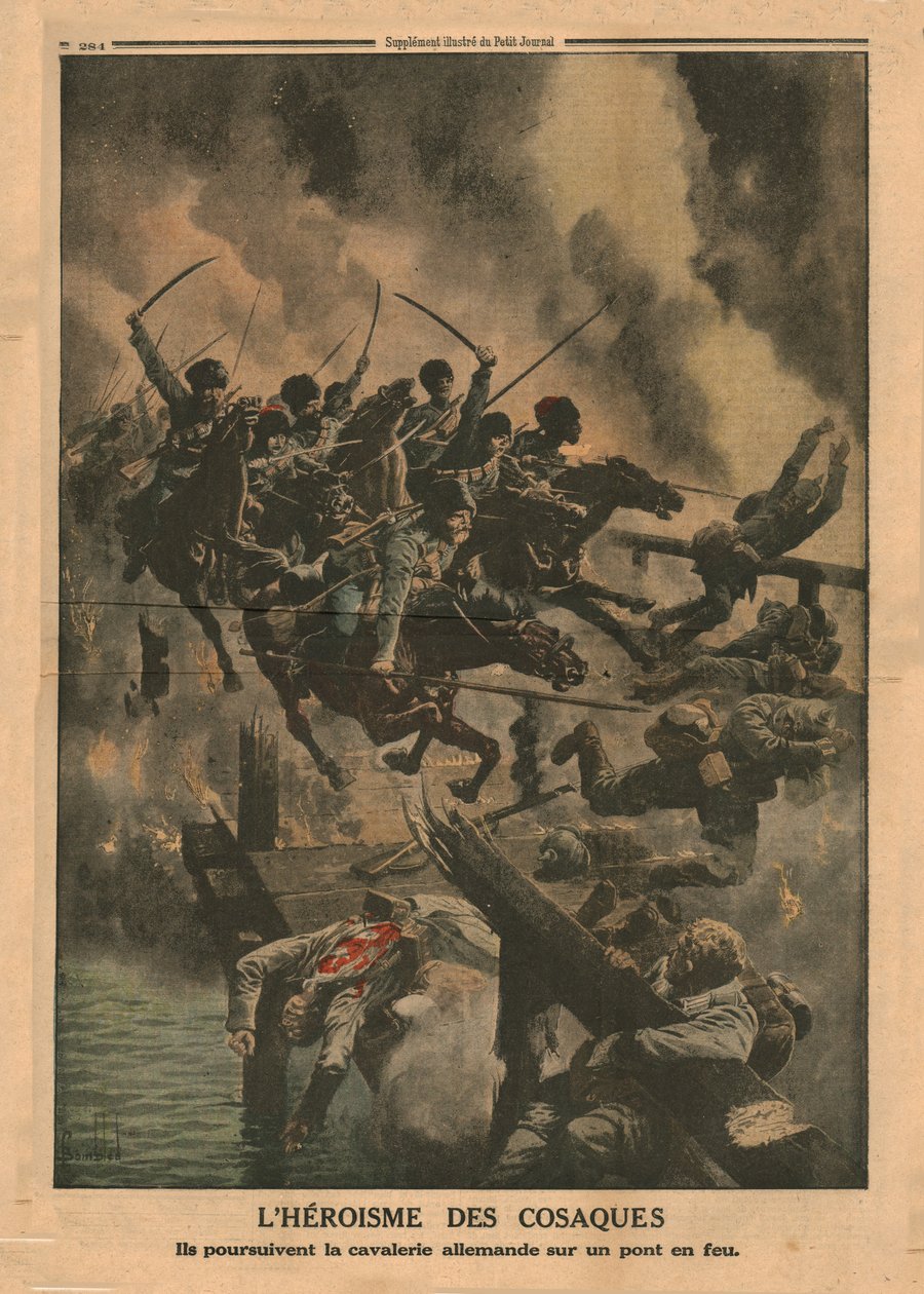 Kasakkojen sankarillisuus, 1915. tekijältä Unbekannt
