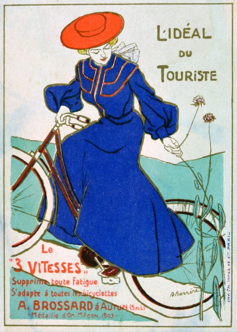 Ihanteellinen turistipyörä, Brossard, 3 vaihdetta, 1903 tekijältä Unbekannt