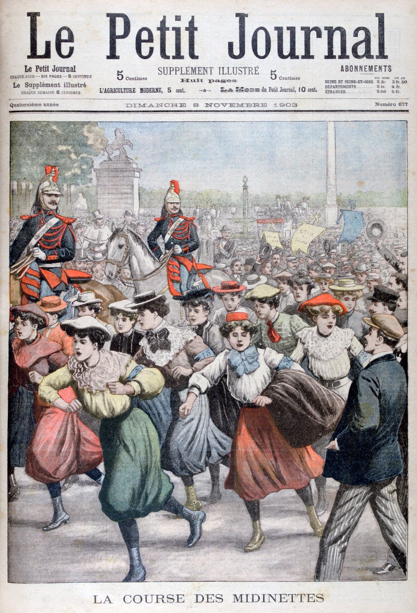 Midinette-kilpailu, 1903 tekijältä Unbekannt