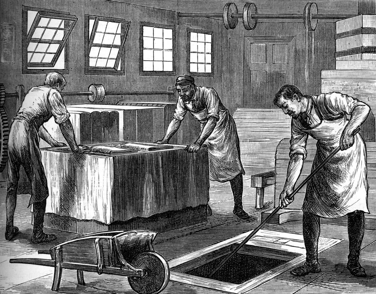 Slip-house, c1880 tekijältä Unbekannt