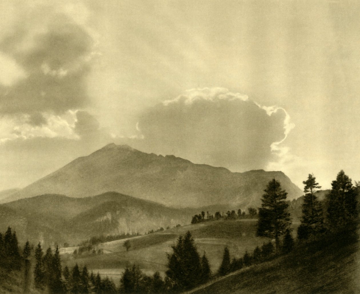 Ötscher, Ala-Itävalta, 1935. tekijältä Unbekannt