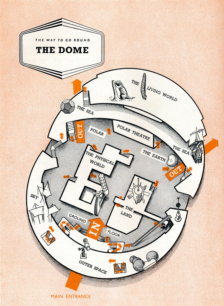 Tapa kiertää The Dome, 1951 tekijältä Unbekannt