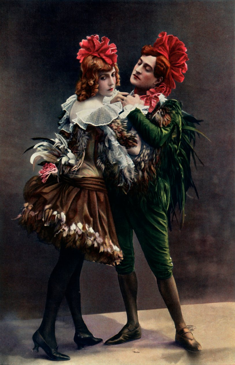Variety-teatteri. - Paris Aux Varietes, 1904. tekijältä Unbekannt