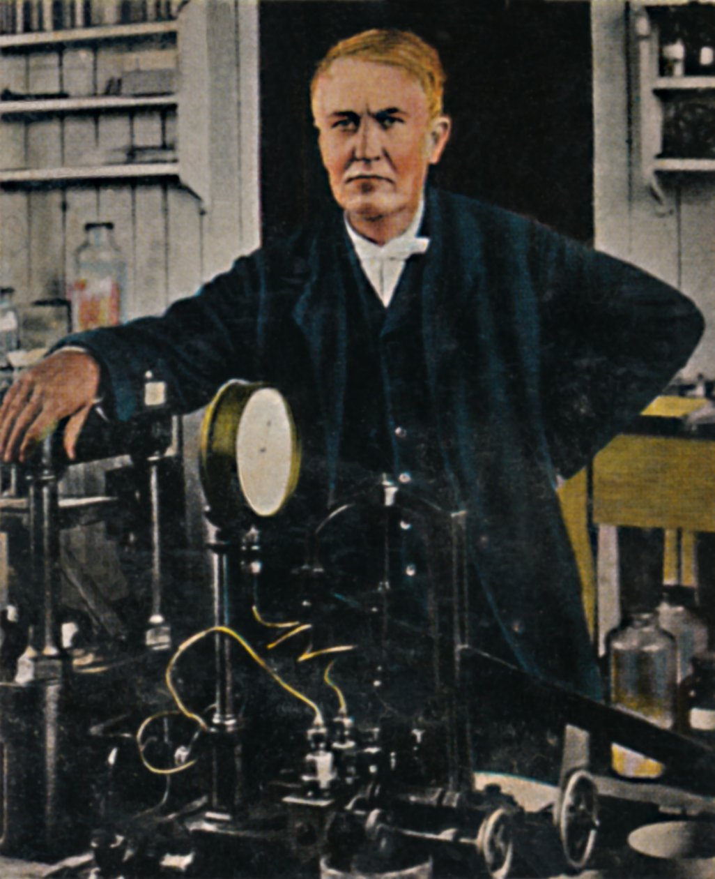 Thomas Alba Edison 1847-1931, 1934. tekijältä Unbekannt