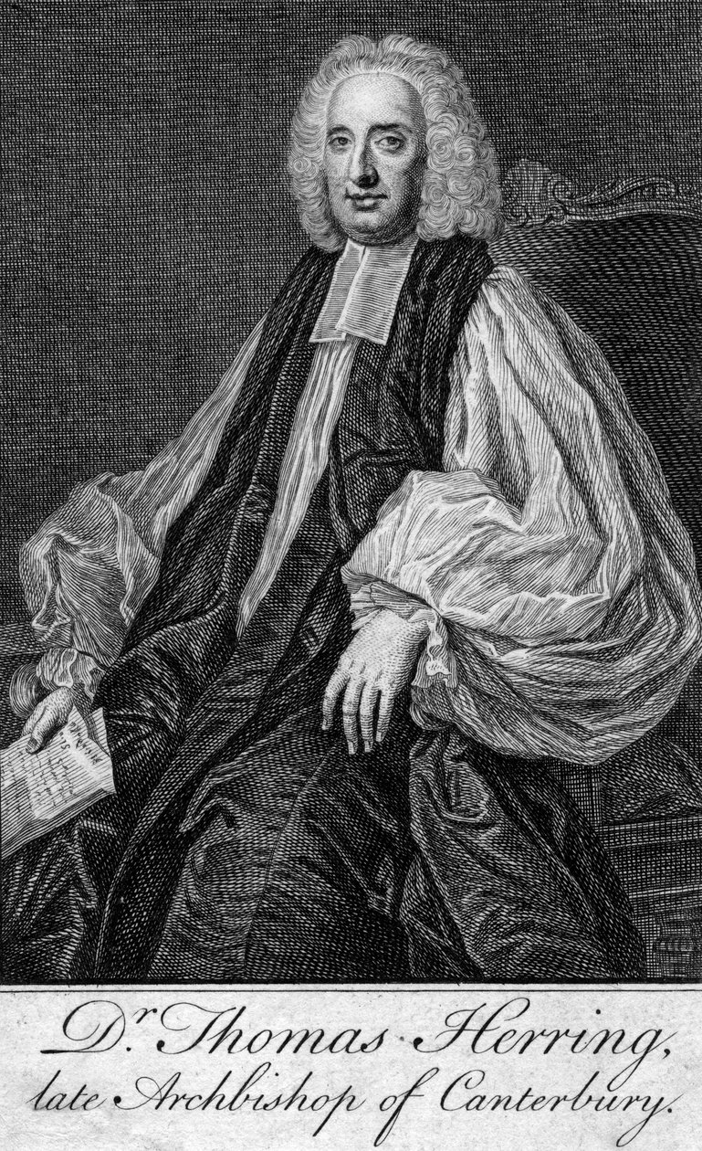 Thomas Herring 1693-1757, Canterburyn arkkipiispa tekijältä Unbekannt
