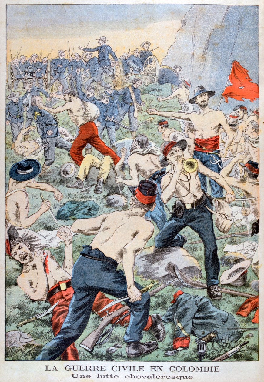 Tuhannen päivän sota, Kolumbia, 1902 tekijältä Unbekannt
