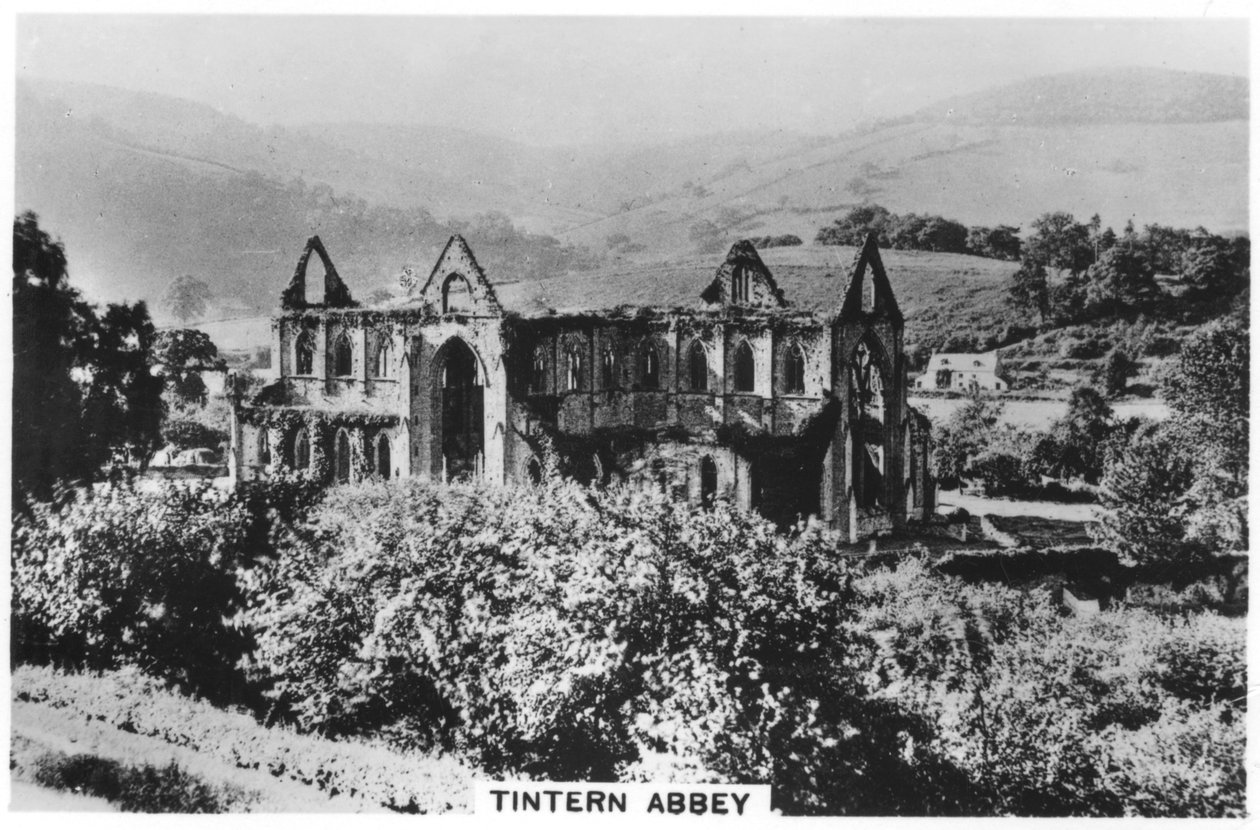 Tintern Abbey, Monmouthshire, Wales, 1937 tekijältä Unbekannt