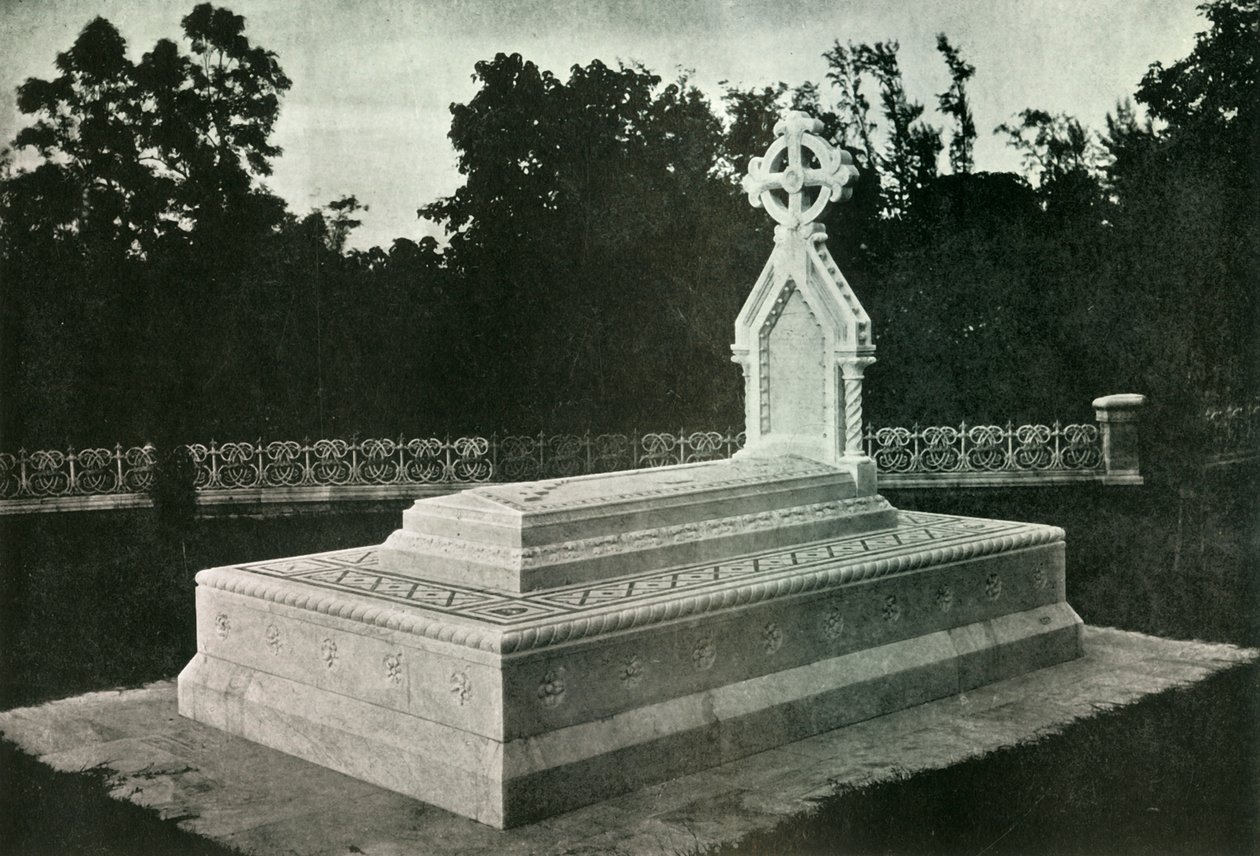 Lady Canningin hauta Barrackporessa, 1925. tekijältä Unbekannt