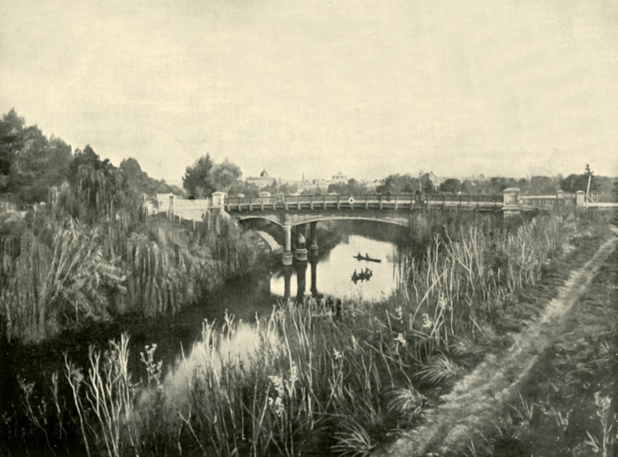 Torrens Lake, Adelaide, 1901. tekijältä Unbekannt