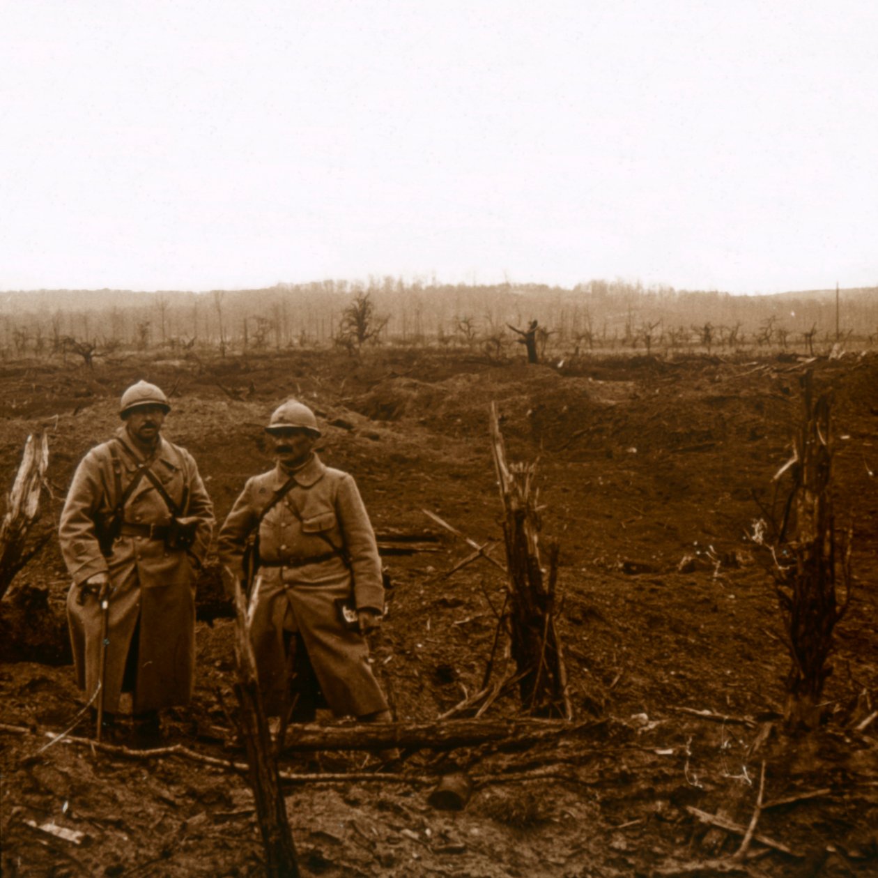 Kohti La Malmaisonia, Pohjois-Ranska, c1914-c1918. tekijältä Unbekannt
