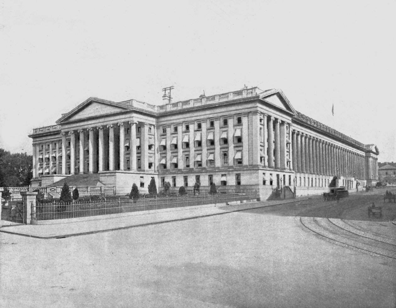 Treasury Building, Washington DC, USA, c1900. tekijältä Unbekannt