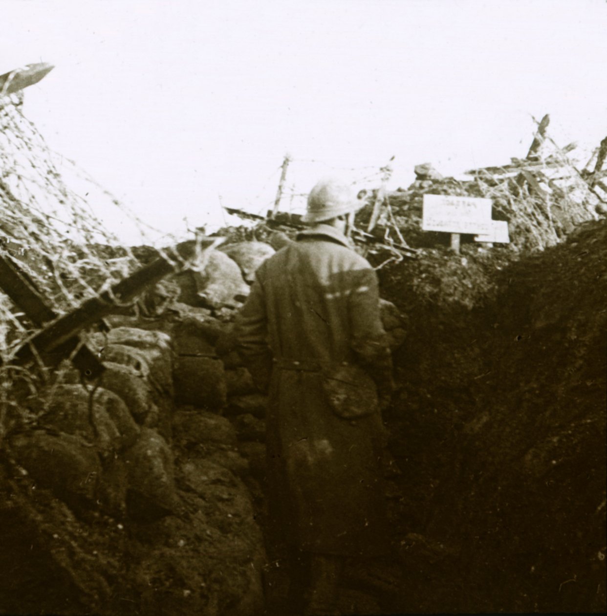 Trenches, Cornille, Ranska, c1914-c1918 tekijältä Unbekannt