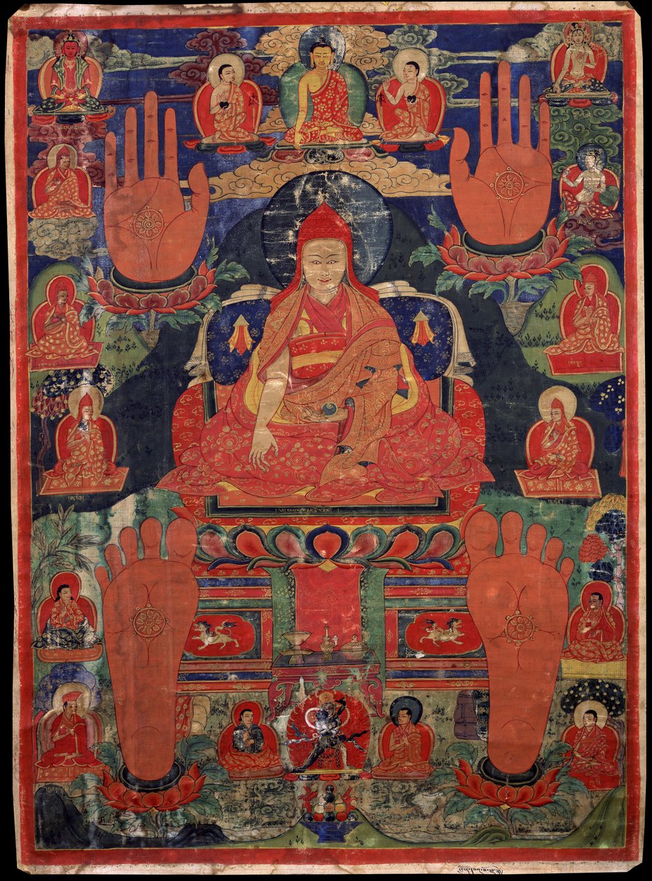 Tsuglag Gyatso, kolmas Pawo Rinpoche (n. 1567-1630). tekijältä Unbekannt