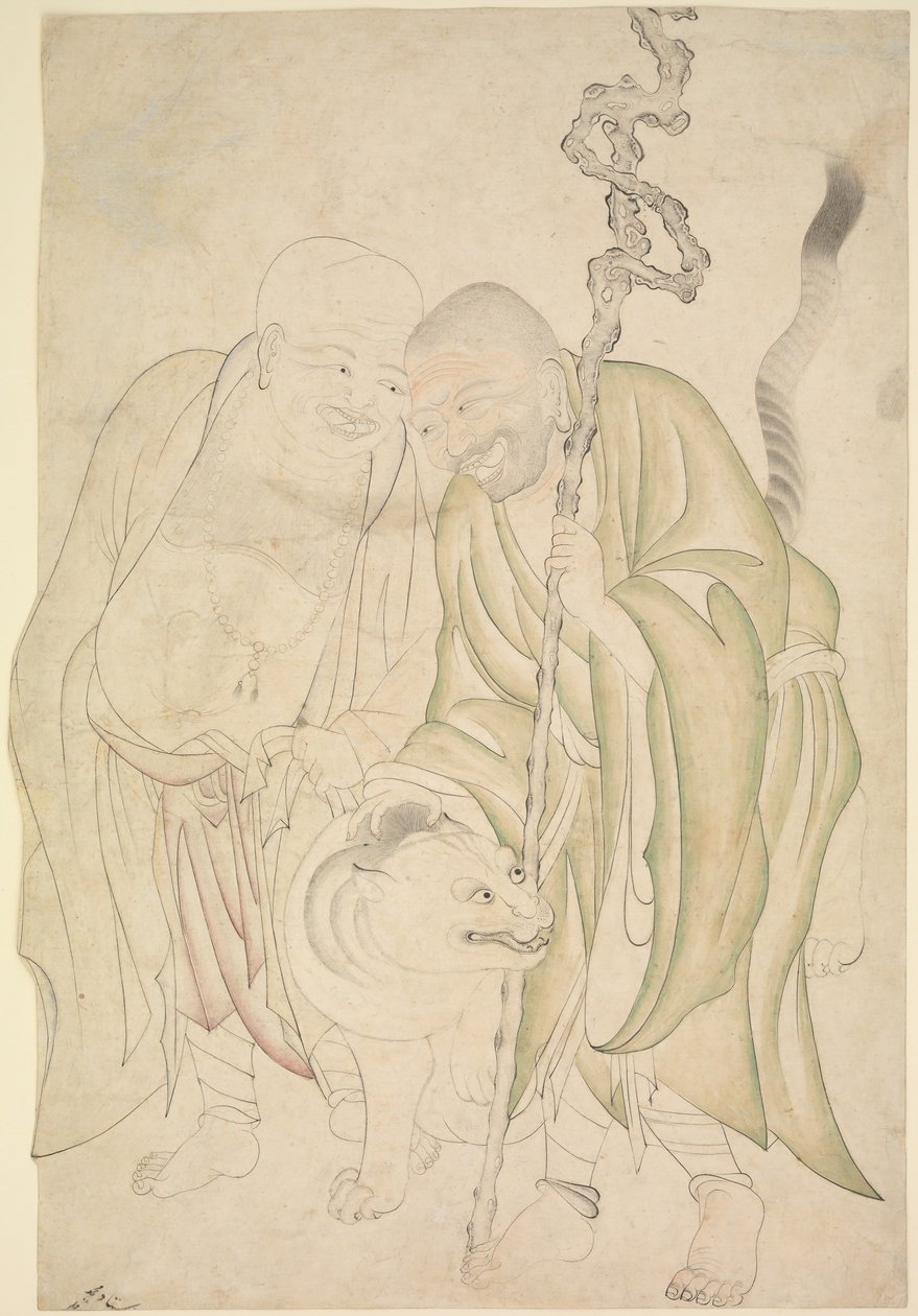 Kaksi Lohania, n. 1480. tekijältä Unbekannt