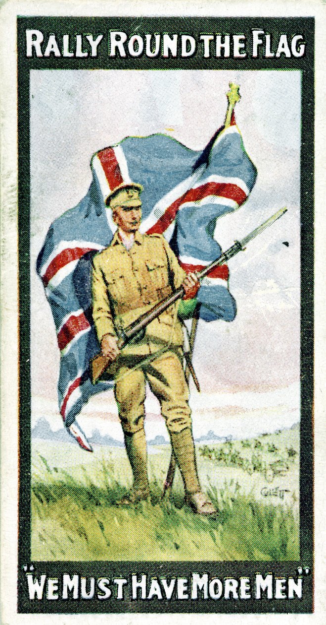 Iso-Britannia : Tupakkakortit - WW1 Rekrytointi tekijältä Unbekannt