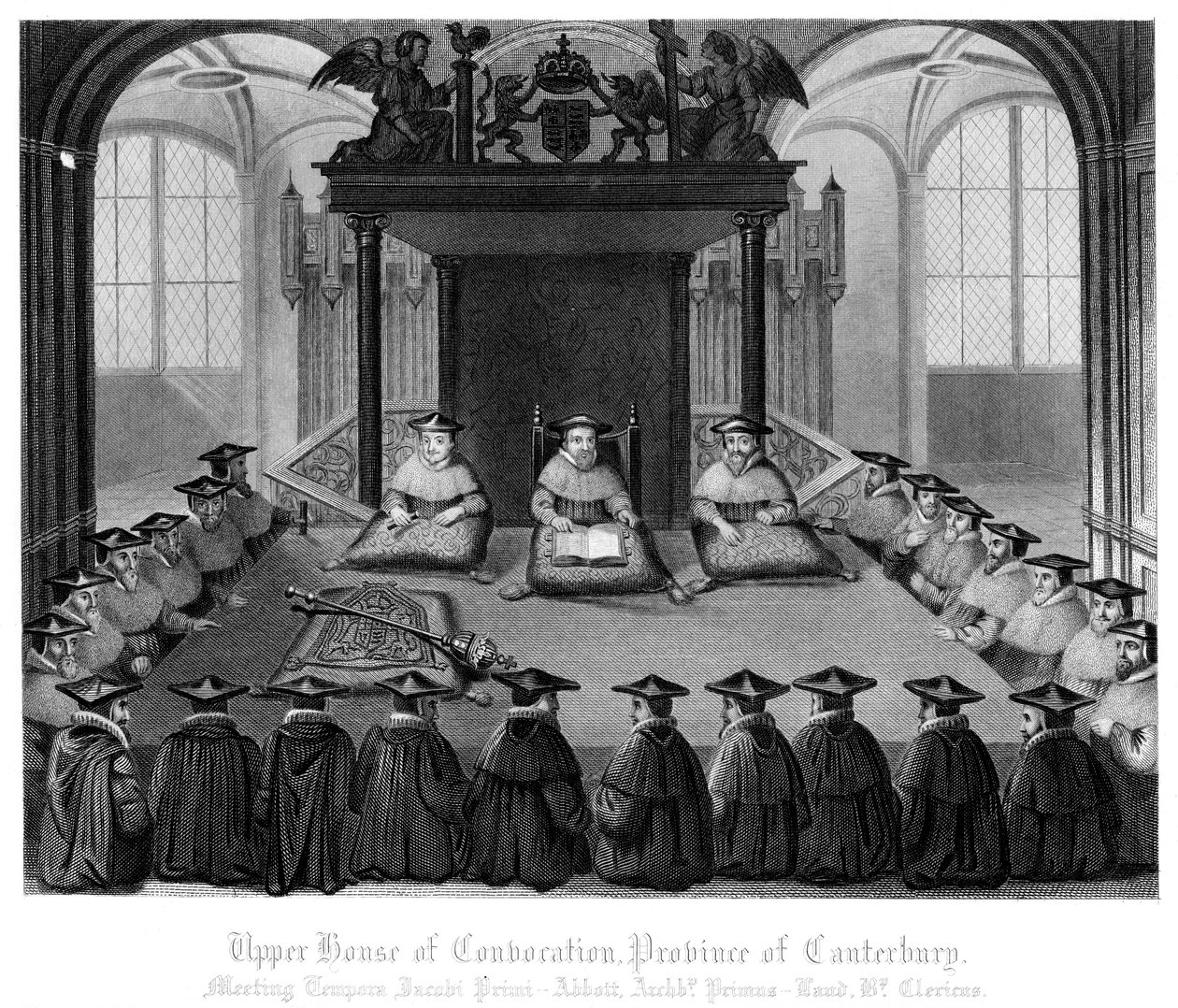 Upper House of Convocation, Canterburyn maakunta tekijältä Unbekannt