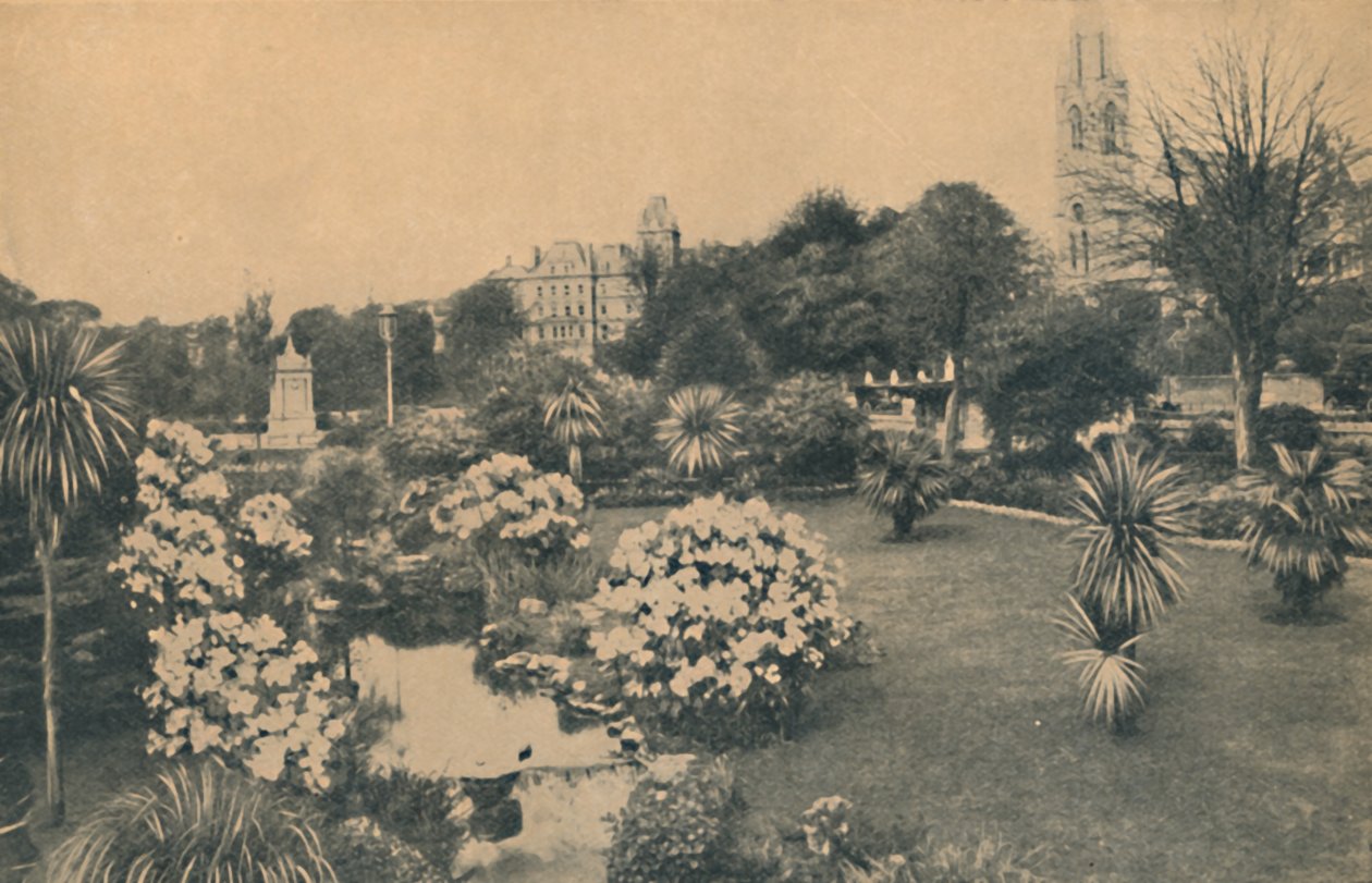 Upper Pleasure Gardens in Rhododendron Time, 1929 tekijältä Unbekannt