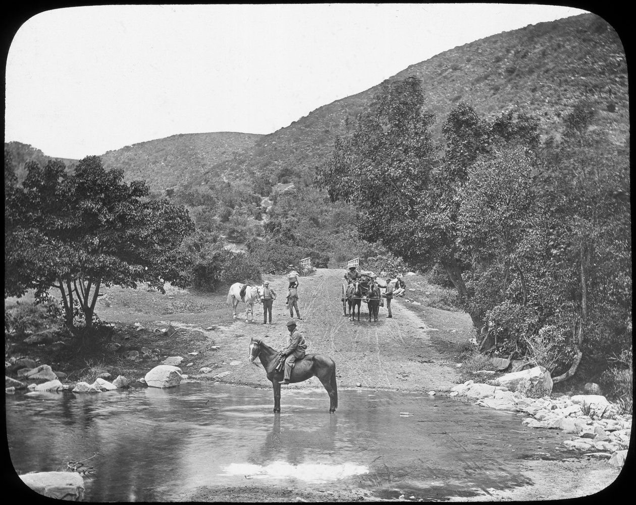 Van Stadens Pass, Etelä-Afrikka, c1890 tekijältä Unbekannt