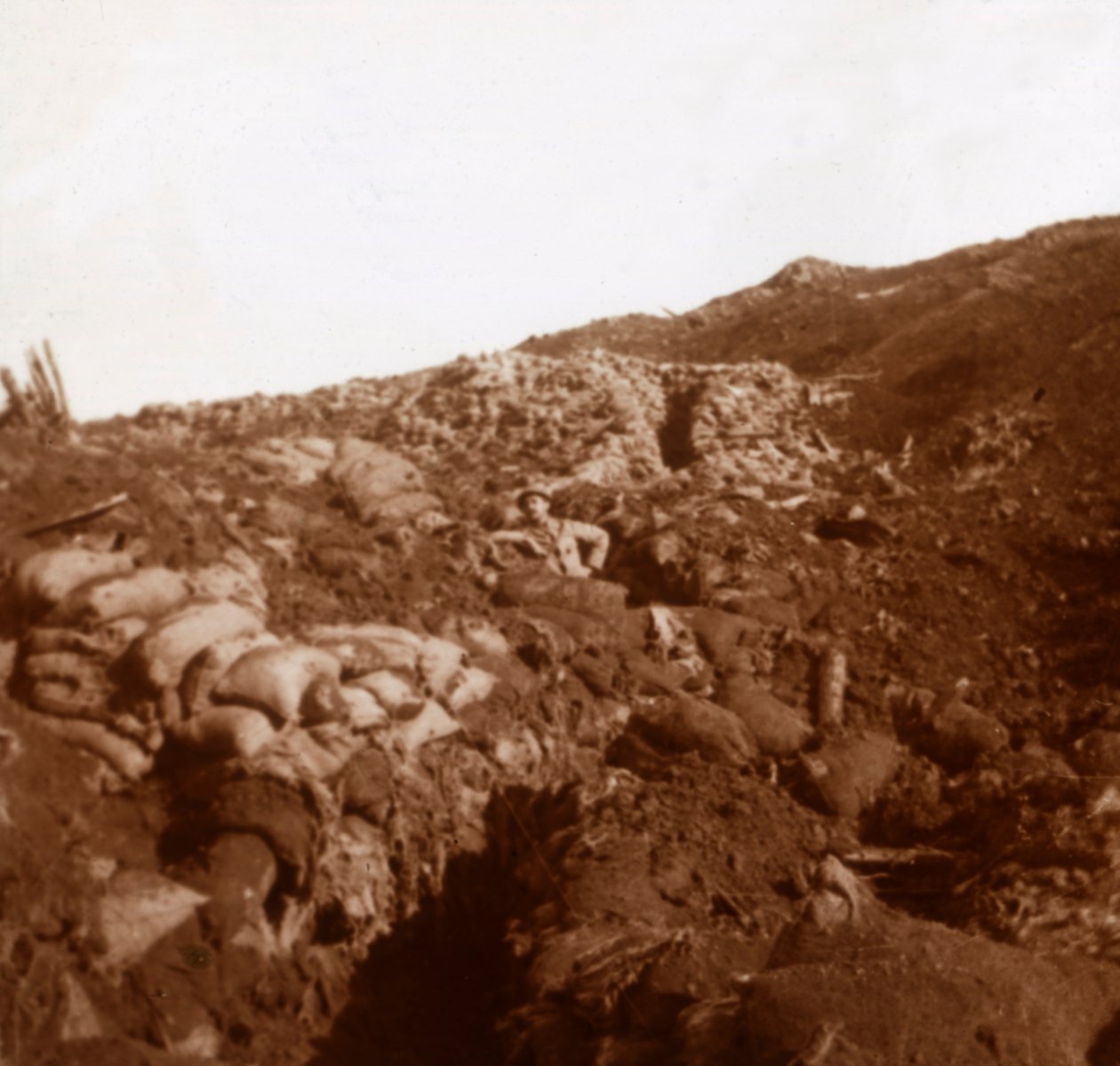 Vauquois, Pohjois-Ranska, c1914-c1918 tekijältä Unbekannt