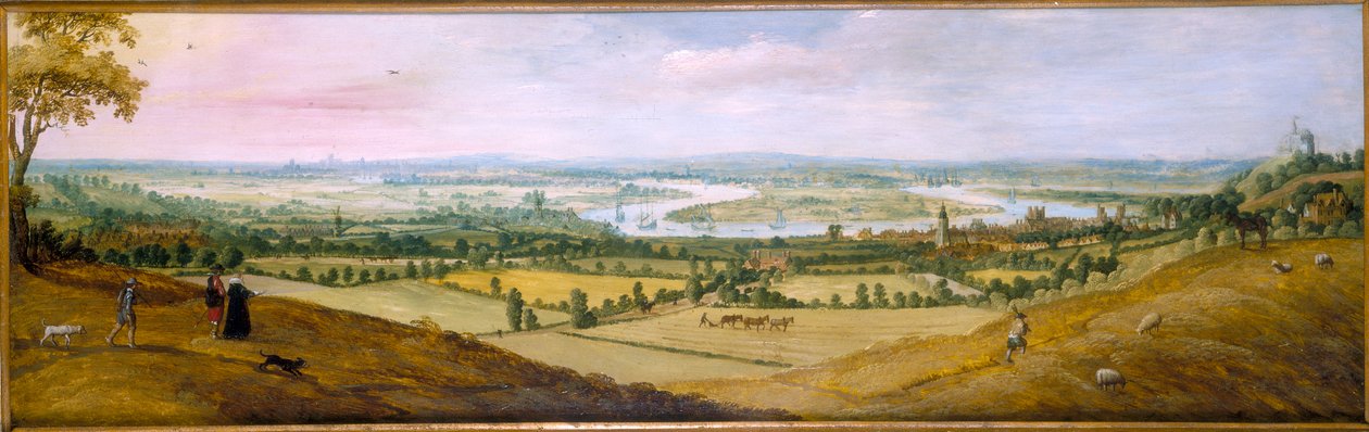 "View of Greenwich", c1625 tekijältä Unbekannt