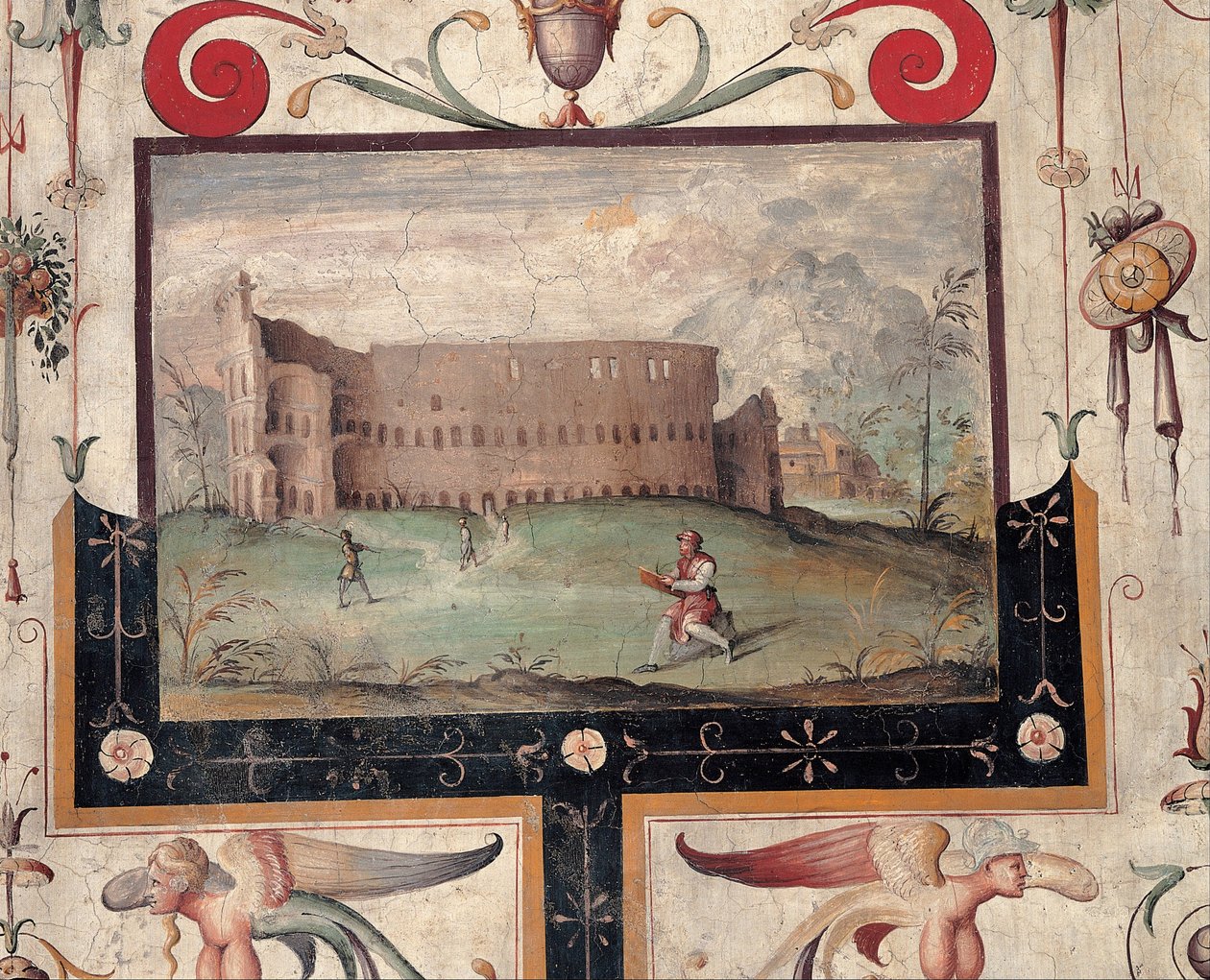 Näkymä Colosseumille, 1544 tekijältä Unbekannt
