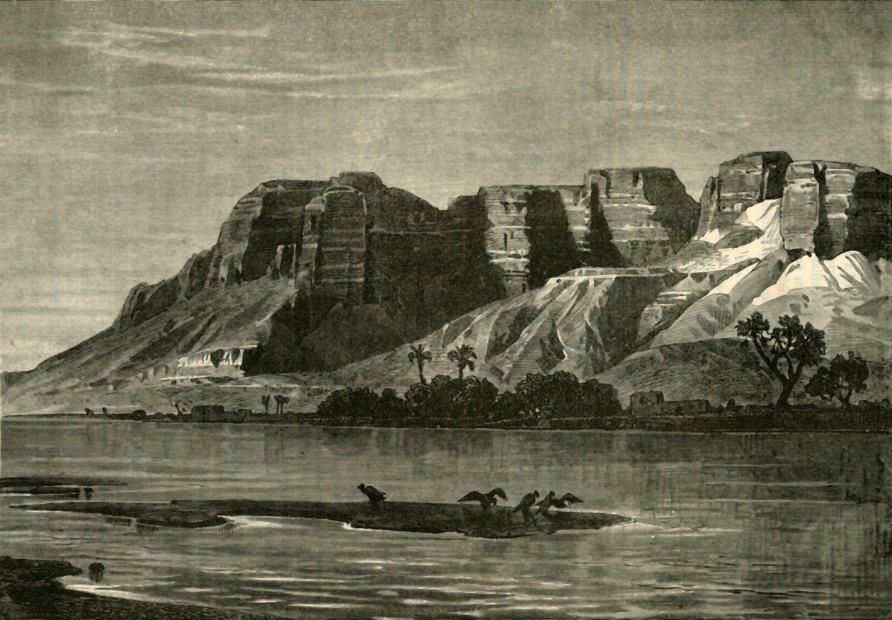 Näkymä Niilille, 1890. tekijältä Unbekannt