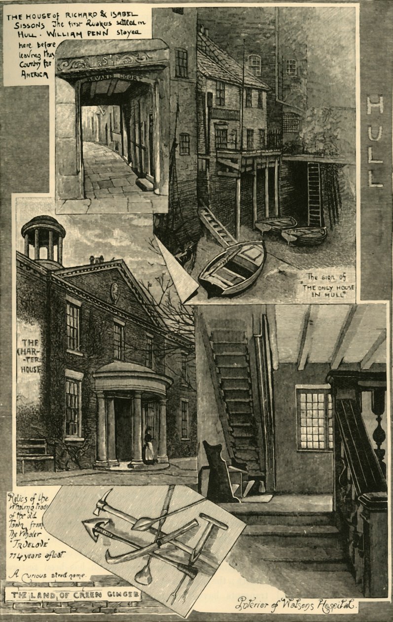 Näkymät Hullissa, 1898. tekijältä Unbekannt