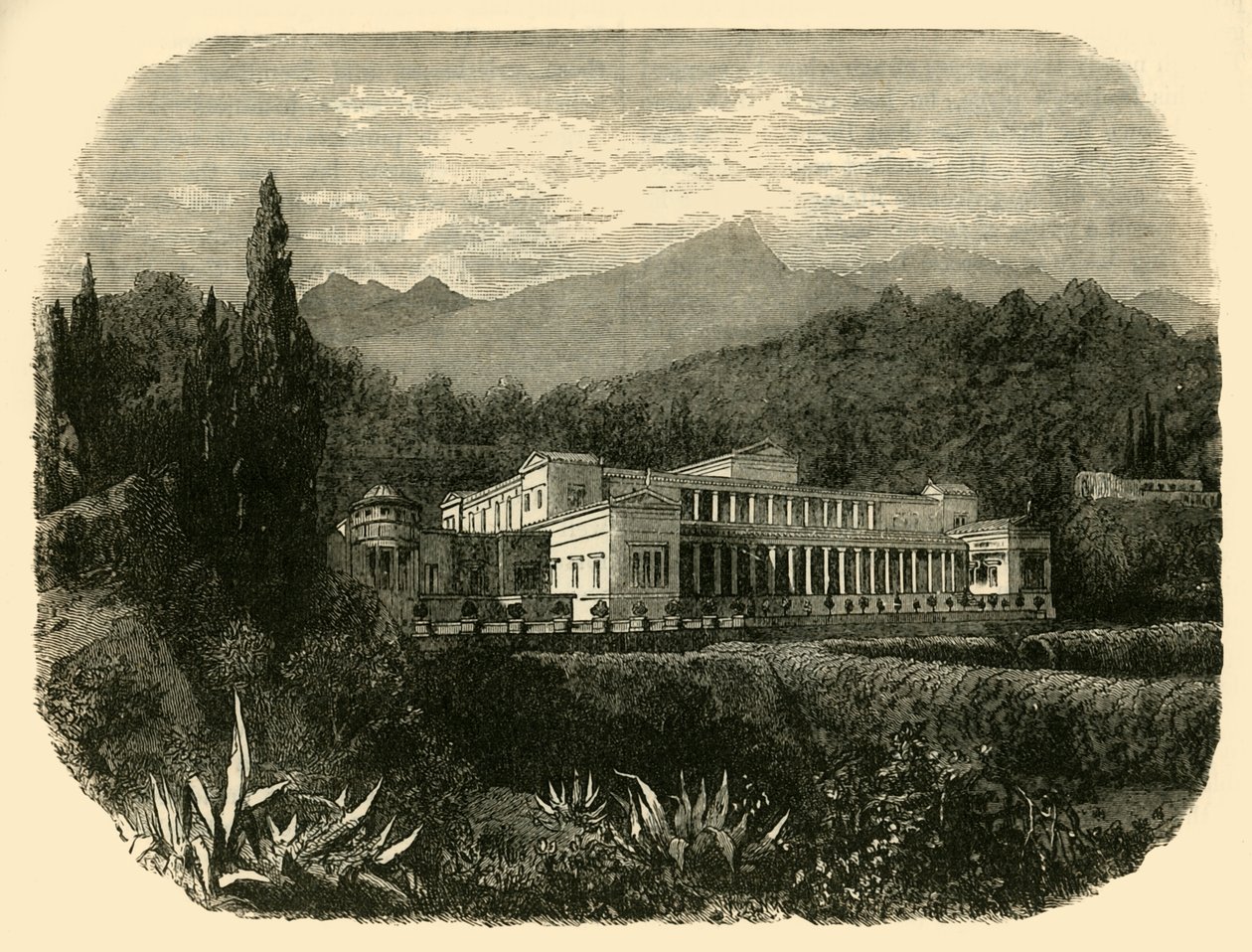 Nuoremman Pliniusn huvila, 1890. tekijältä Unbekannt