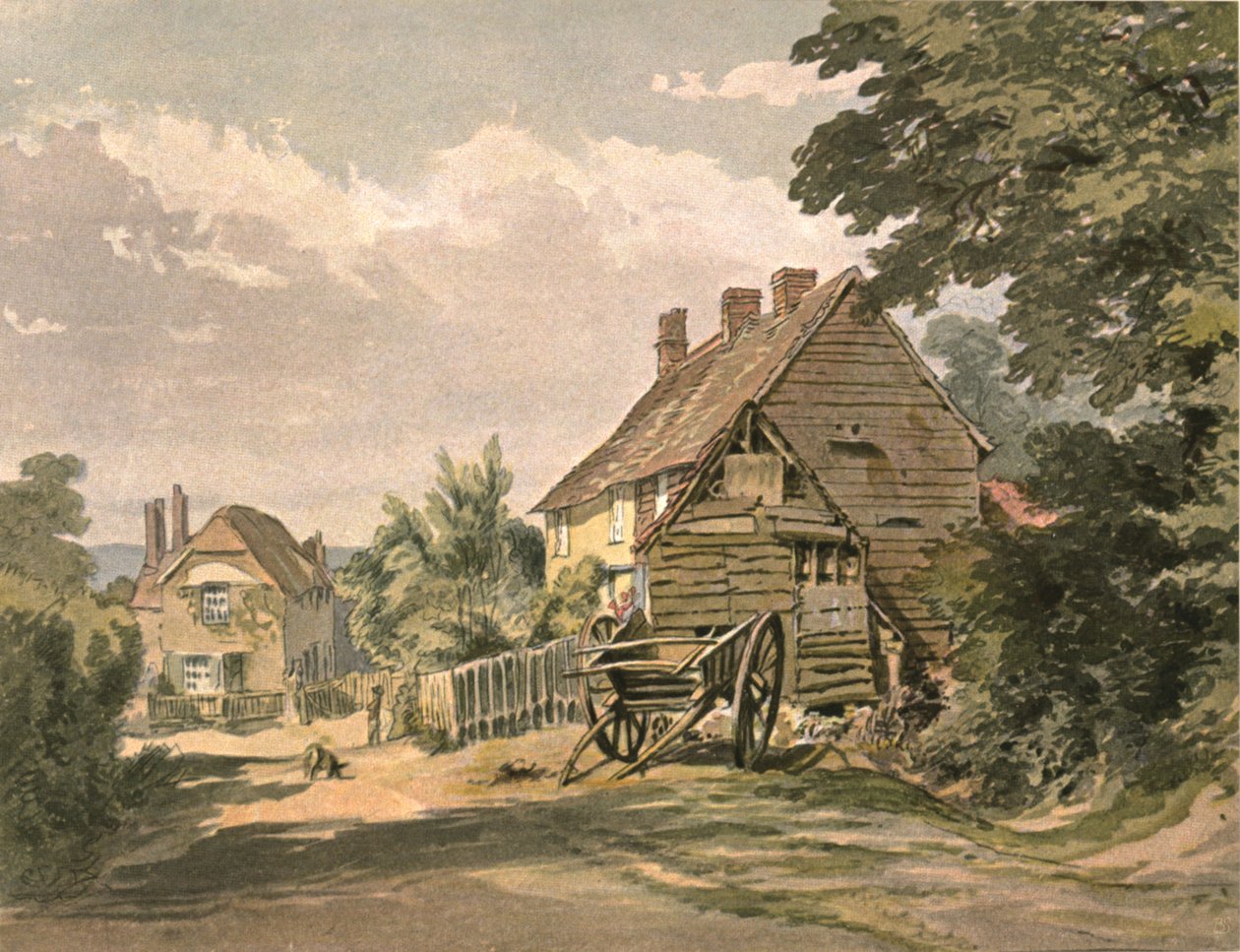 Village Homes, c1900. tekijältä Unbekannt