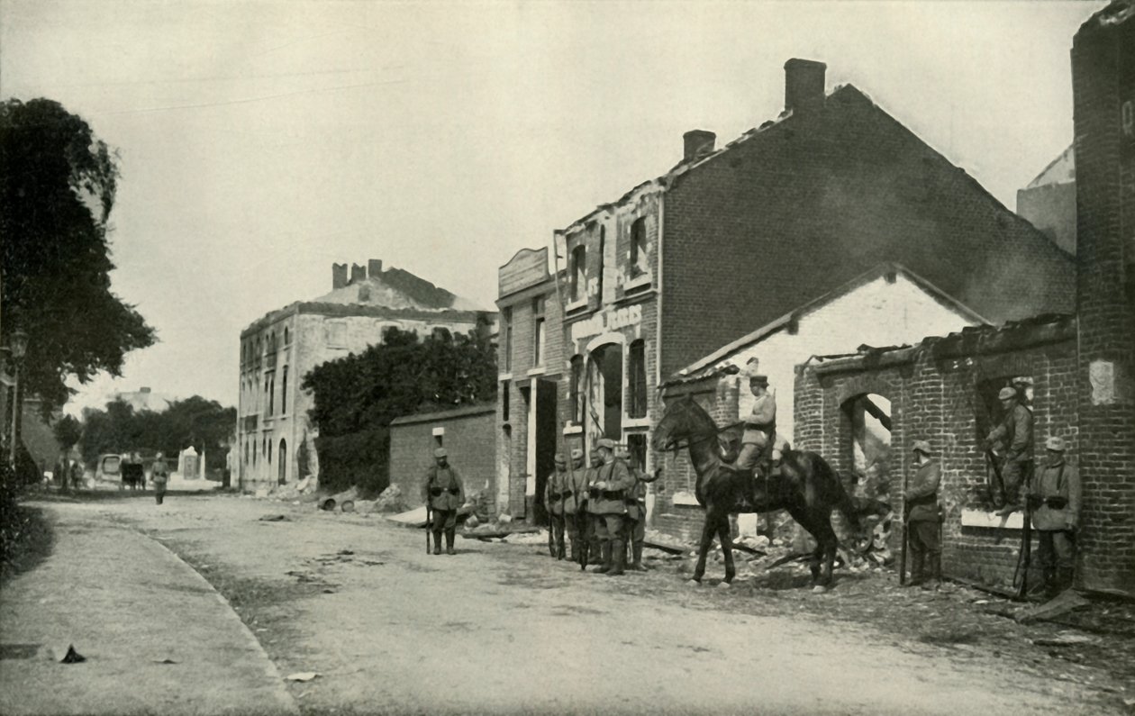 Visé saksalaisten käsissä, 1919. tekijältä Unbekannt