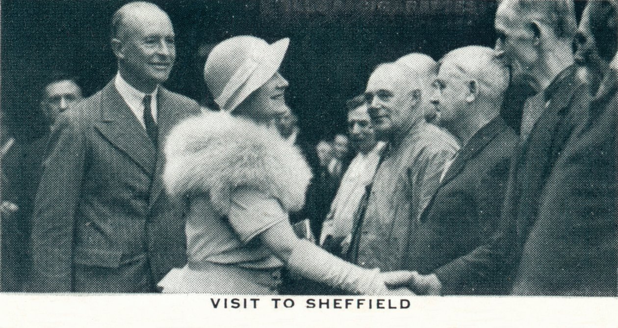 Vierailu Sheffieldissä, 1934-1937 tekijältä Unbekannt