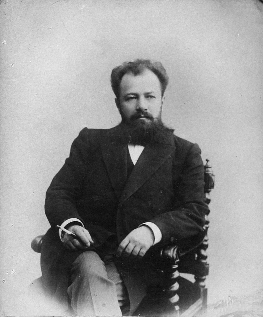Vladimir Nemirovich-Dantšenko, venäläinen teatteriohjaaja, 1896 tekijältä Unbekannt