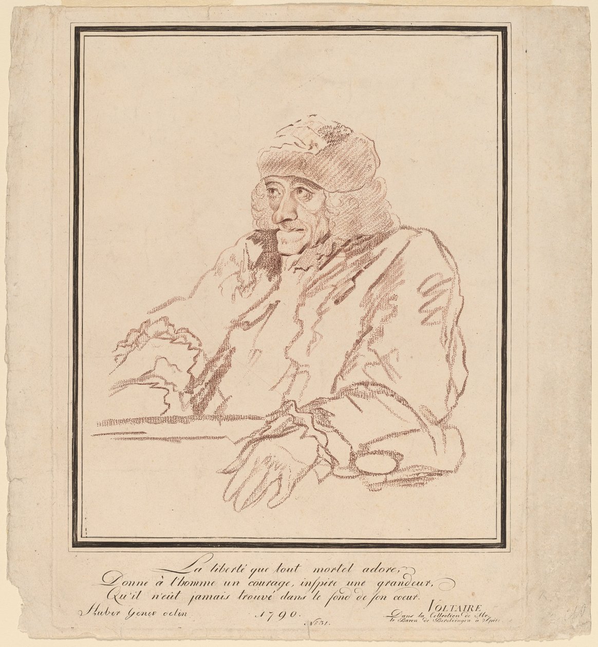 Voltaire, 1790. tekijältä Unbekannt
