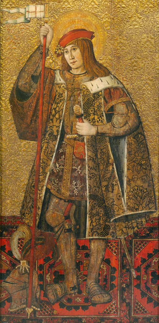 Warrior Saint, 14901500. tekijältä Unbekannt
