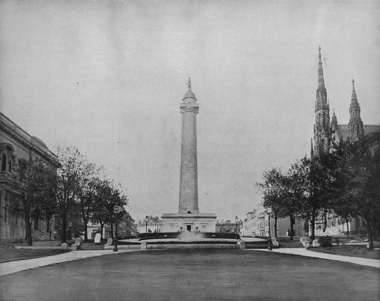 Washington Monument, Baltimore, 1897. tekijältä Unbekannt
