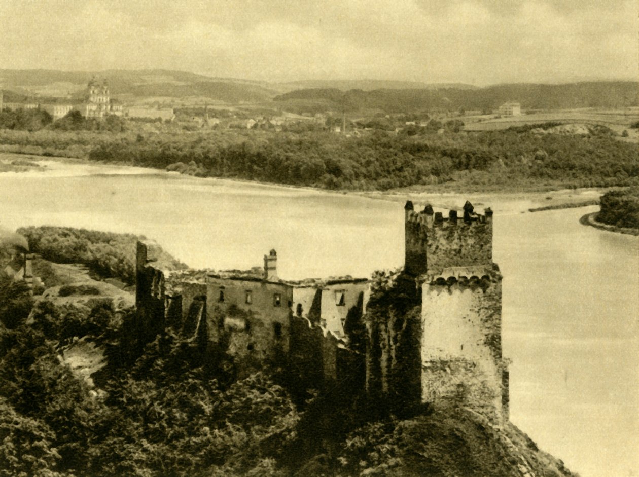 Weiteneggin linna, Wachau, Ala-Itävalta, vuodelta 1935. tekijältä Unbekannt