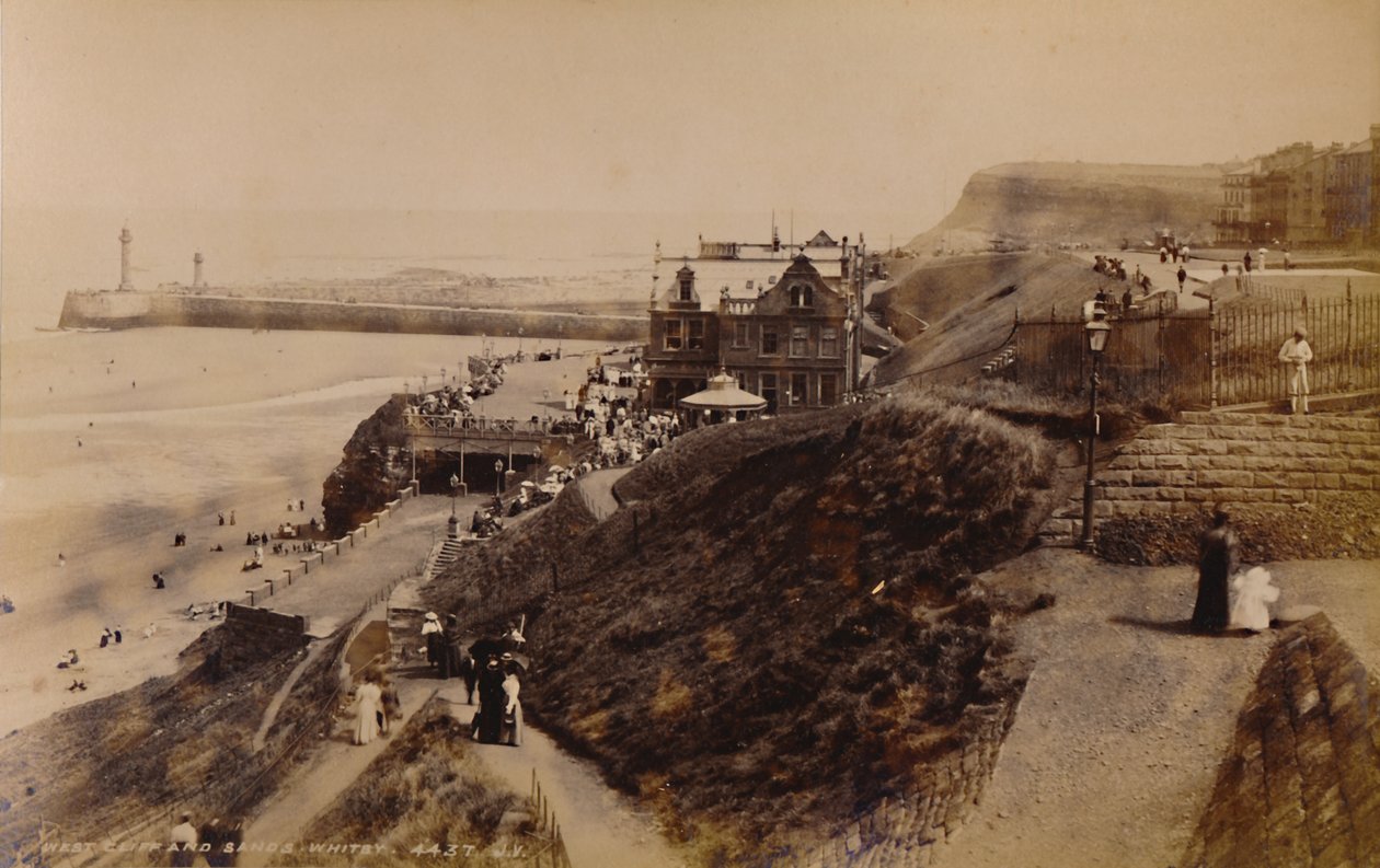West Cliff and Sands, 1929. tekijältä Unbekannt