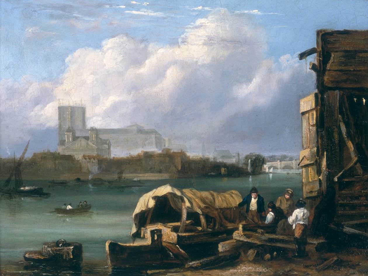 "Westminster Lambethistä", vuoden 1827 jälkeen tekijältä Unbekannt
