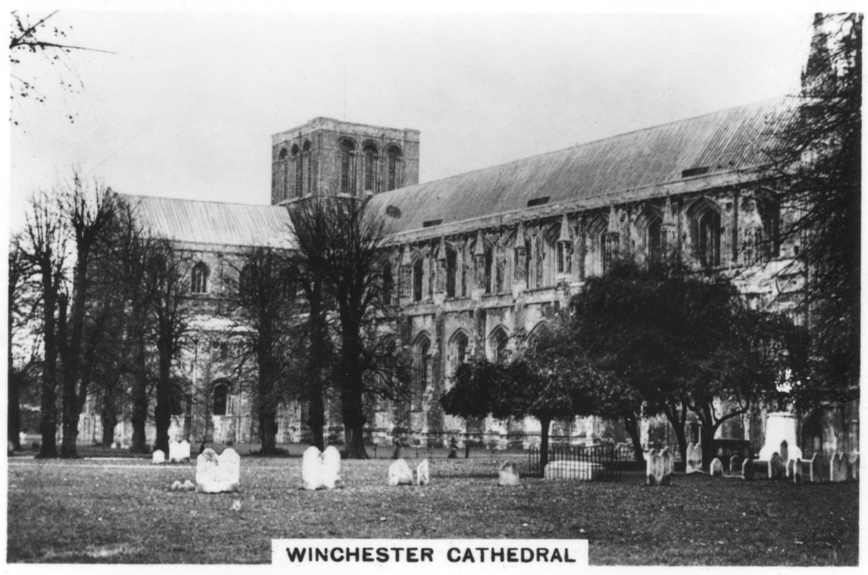 Winchesterin katedraali, Hampshire, 1937 tekijältä Unbekannt