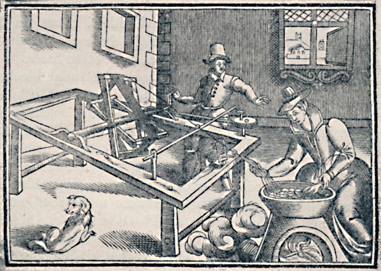 Winding Off Silk, c1600, 1903 tekijältä Unbekannt