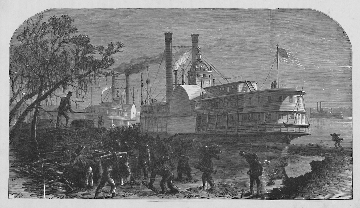 Wooding Up, 1883 tekijältä Unbekannt