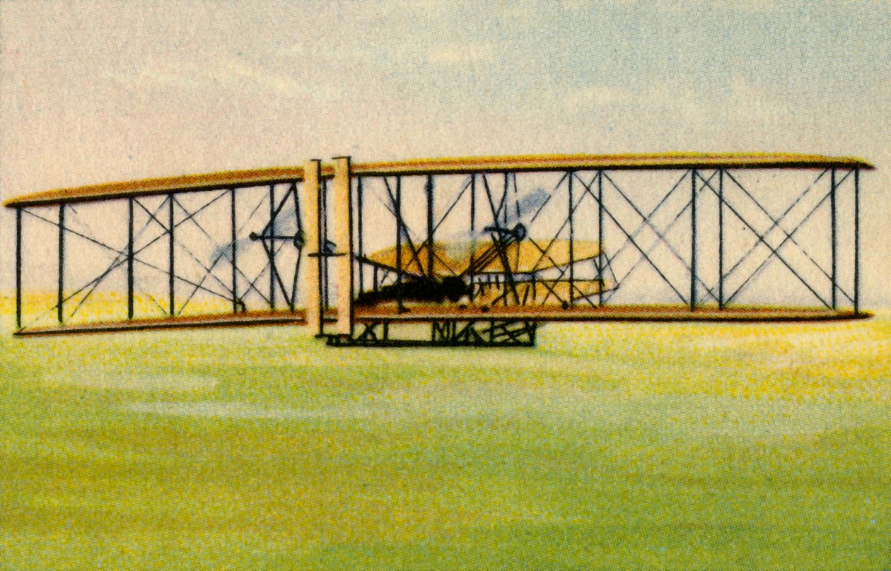 Wrightin veljesten purjelentokone, c1900, 1932. tekijältä Unbekannt