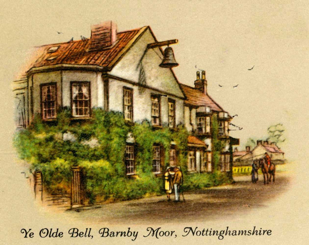 Ye Olde Bell, Barnby Moor, Nottinghamshire, 1936. tekijältä Unbekannt