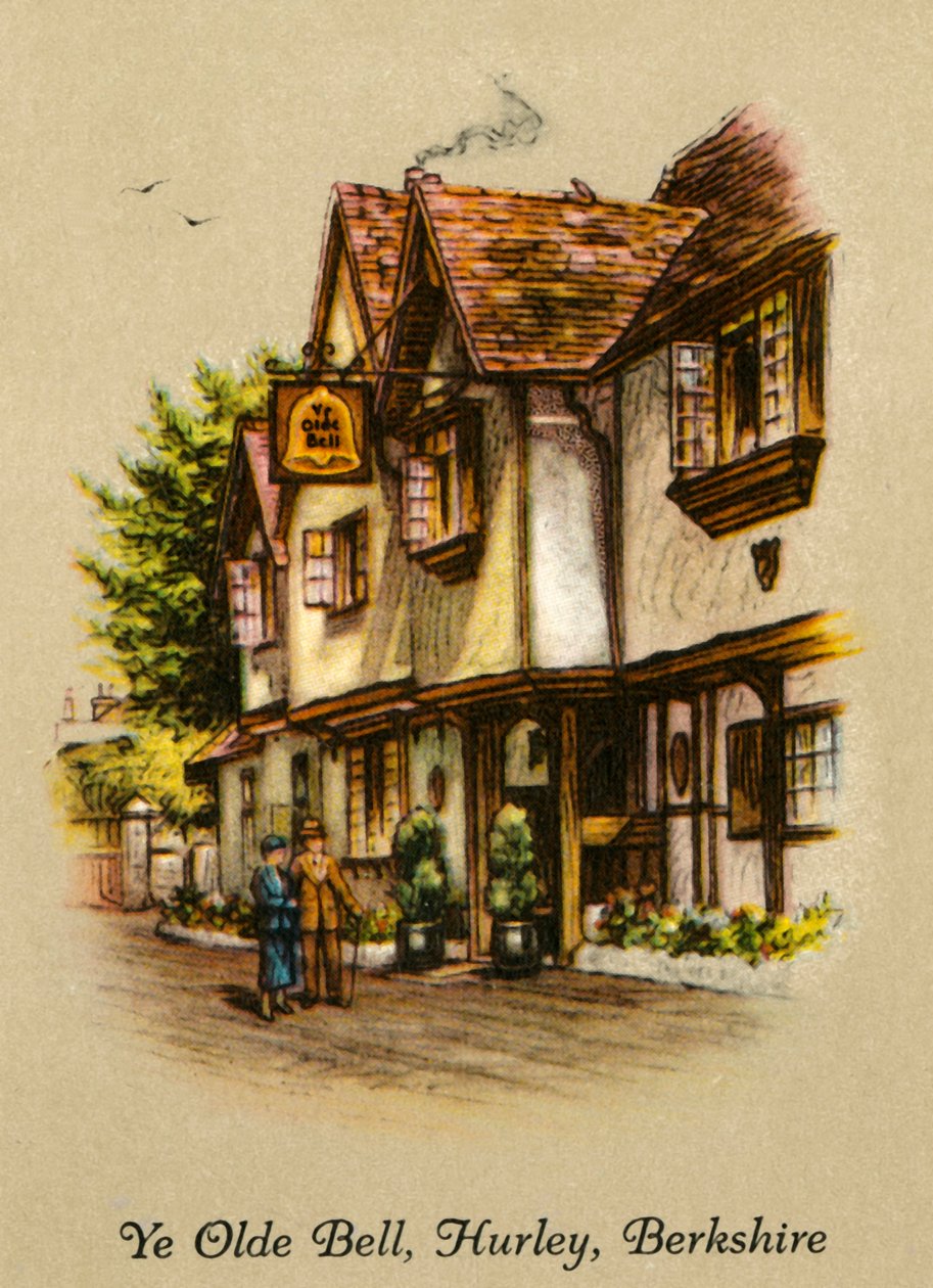 Ye Olde Bell, Hurley, Berkshire, 1936. tekijältä Unbekannt