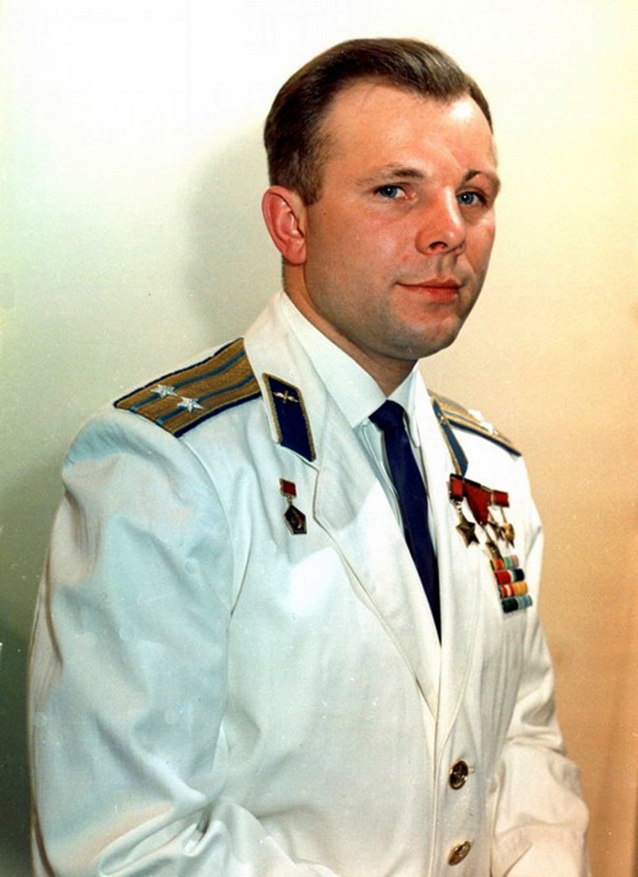 Juri Gagarin, venäläinen kosmonautti, 1960-luku tekijältä Unbekannt