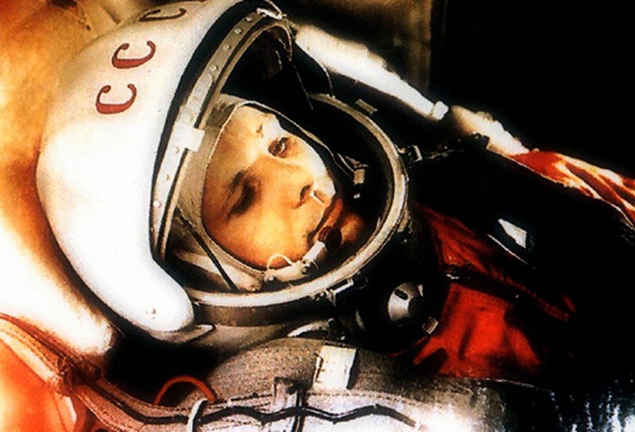 Juri Gagarin, venäläinen kosmonautti, 1961 tekijältä Unbekannt
