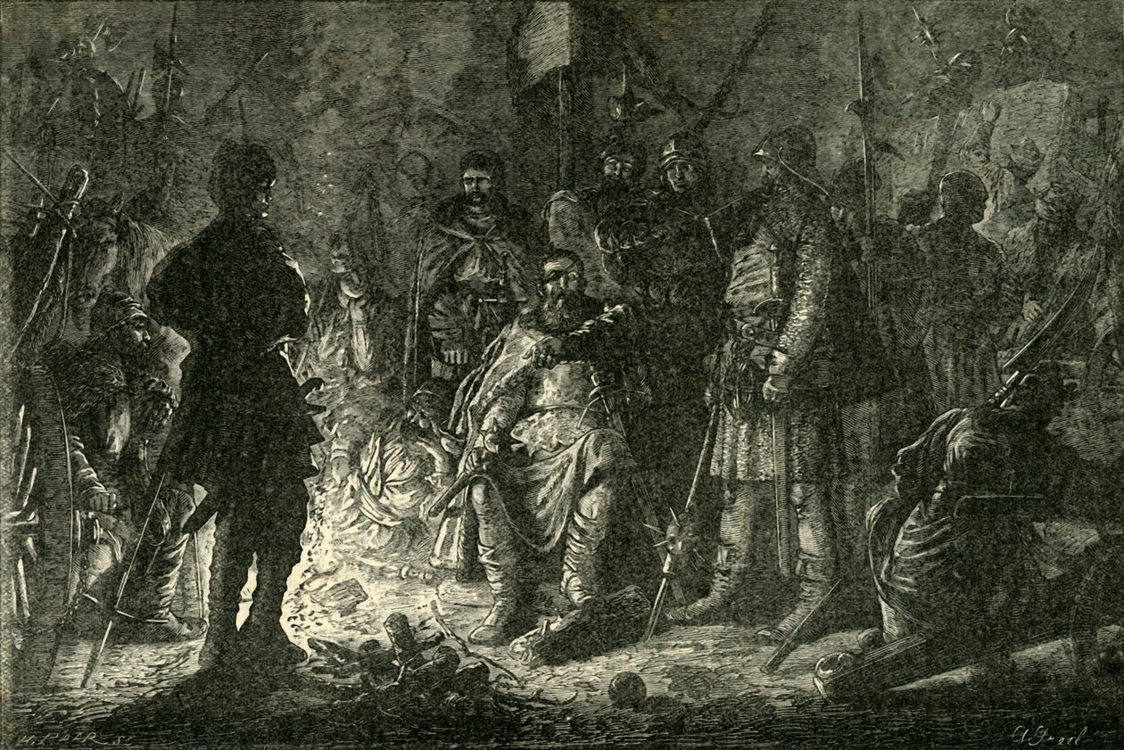 Ziska ja hussilaiset, 1890. tekijältä Unbekannt